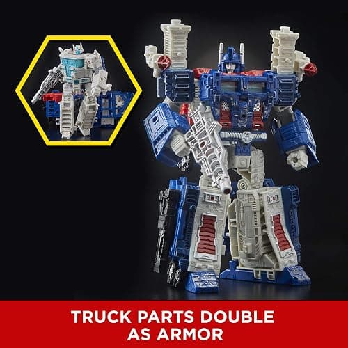 Transformers Generations War for Cybertron: Siege Leader Class WFC-S13 Ultra Magnus Action Figure thumbnail 7