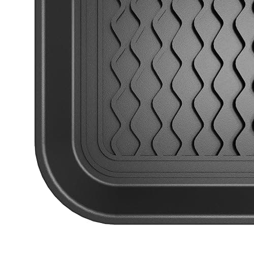 Ottomanson 15" x 30" Multi-Purpose Boot Tray – Waterproof Shoe & Pet Feeding Spill Tray, Litter Box & Pee Pad Holder, Painting & Planting Mat, 1.2" Raised Edge Floor Protection thumbnail 8
