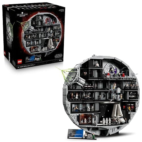 LEGO Star Wars Death Star Building Set for Adults, Ages 18+ - Collectible & Room Decor for Office, Bedroom, or Book Shelf - Fun Activity for Men, Women, & Movie Fans - Gift Idea for Birthdays - 75419 - Image 1