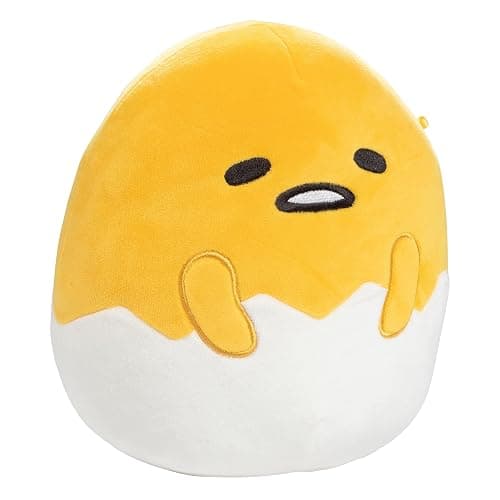 Squishmallows Original 8-Inch Gudetama The Lazy Egg - Official Jazwares Plush - Collectible Soft & Squishy Sanrio Easter Egg Stuffed Animal Toy - Add to Your Squad - Gift for Kids, Girls & Boys thumbnail 2