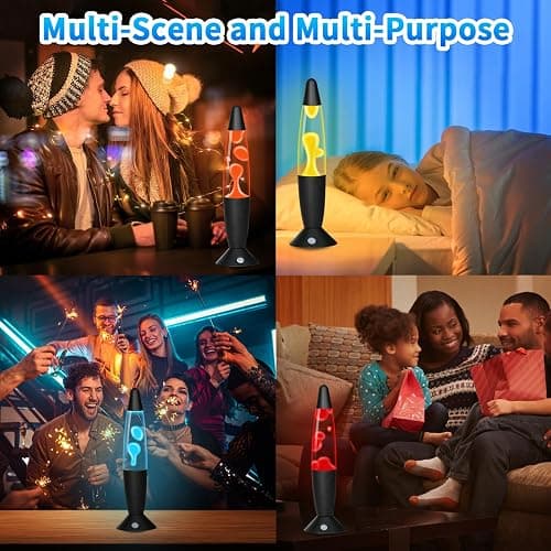 Besight Lampe à Mouvement Liquide avec 17 Changements de Couleur pour Adultes, Lampe d'ambiance pour Bureau Chambre Maison, Cadeau pour Anniversaire Saint Valentin thumbnail 5