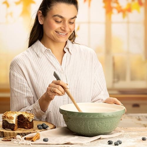 Mason Cash | In the Forest S18 Owl Embossed Mixing Bowl - 2.85 Quart thumbnail 6