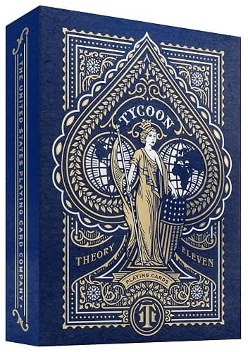 theory11 Tycoon (Blue) Playing Cards - Image 1