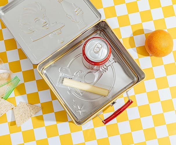 Fallout Nuka-Cola Retro-Style Metal Lunchbox | Reusable Storage Tin Container thumbnail 6