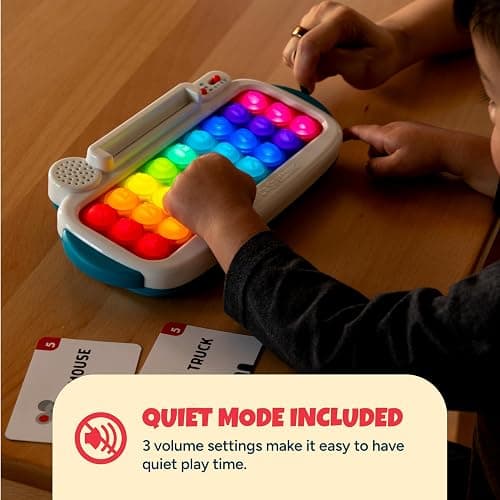 Chuckle & Roar Pop It! ABC & Spelling Keyboard – Interactive Alphabet & Sight Word Learning Toy with LED Lights, Soft Sensory Keys, 3 Grow-with-Me Modes, Screen-Free Educational Toy for Kids thumbnail 6