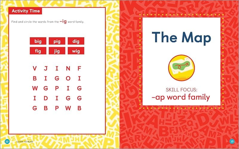 Learn to Read: Phonics Storybook: 25 Simple Stories & Activities for Beginner Readers thumbnail 4
