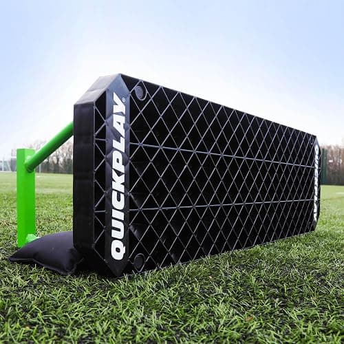 QUICKPLAY Replay Station Soccer Rebound Board - Portable Dual Surface Rebounder with Adjustable Angle - Soccer Training Equipment for Control, Passing Practice - Image 1