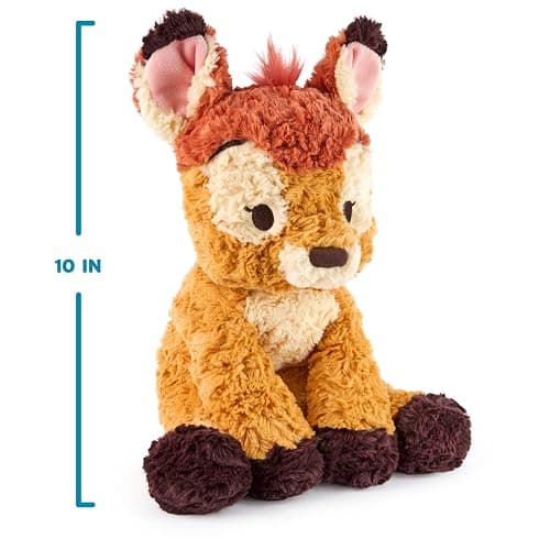GUND Disney Official Bambi Plush, Disney Cozys Collection, Bambi Toys, Deer Stuffed Animal for Ages 1 and Up, Brown, 10” thumbnail 3