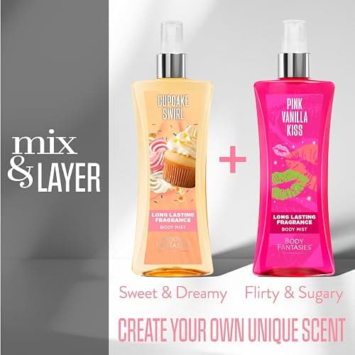 Body Fantasies Signature Fragrance Body Spray, Cupcake Swirl, 8 fl oz thumbnail 7