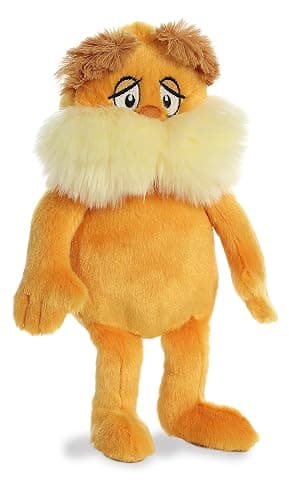 Aurora® Whimsical Dr. Seuss™ The Lorax Stuffed Animal - Officially Licensed Plush for Imaginative Play - Perfect for Kids and Adults - Orange 11 Inches thumbnail 3