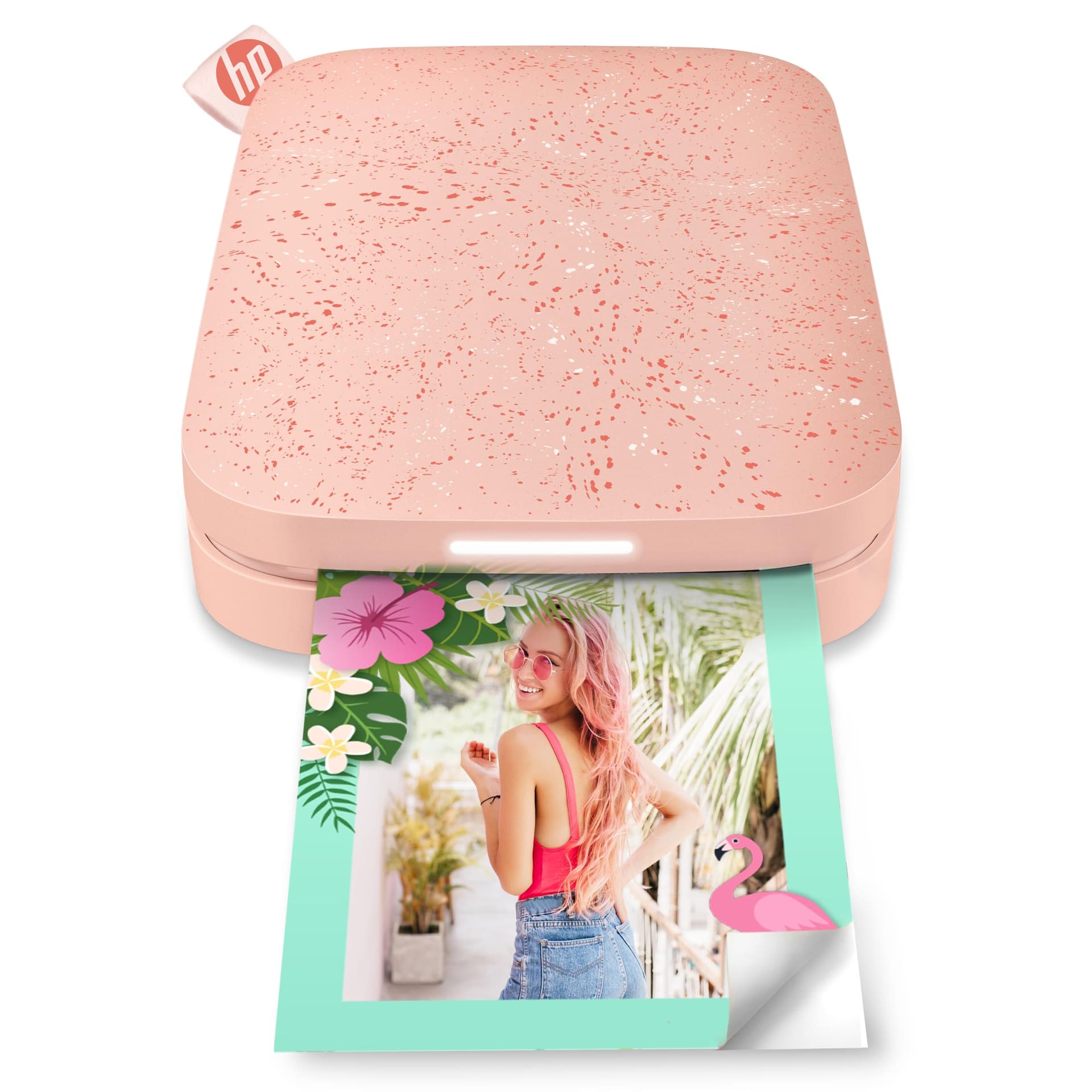 HP Sprocket 2x3" Instant Smartphone Foto Printer - Draagbare Kleurrijke Draadloze Mobiele Printer - Zink Plakfoto's 2x3” - Printen vanaf iOS & Android met Bluetooth en Fun App - Roze - Image 1