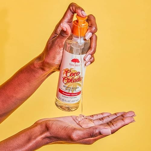 Tree Hut Coco Colada Moisturizing Shave Oil, Gel-to-Oil Formula, Ultra Hydrating Barrier for a Close, Smooth Shave, For All Skin Types, 7.7 fl oz thumbnail 3