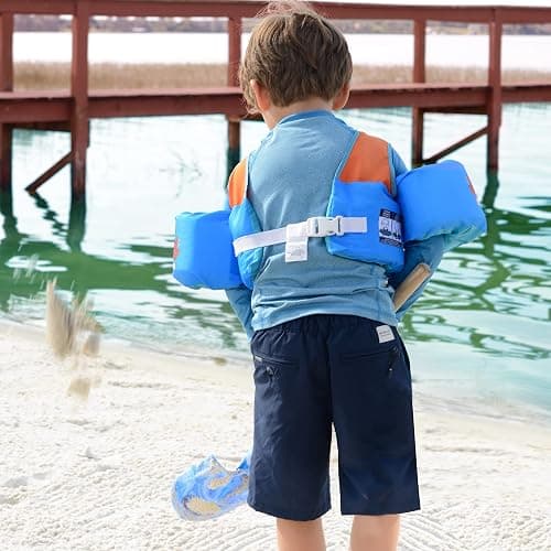 Body Glove Paddle Pals Learn to Swim Coast Guard Approved Kids Life Jacket PFD thumbnail 4