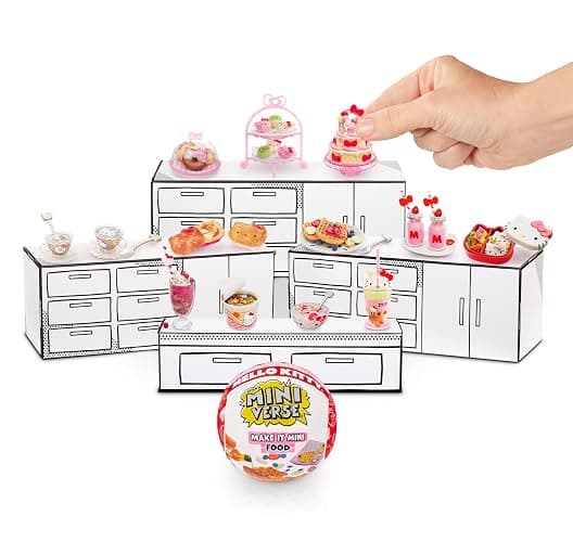 MGA's Miniverse Make It Mini Food Sanrio Hello Kitty - Sammlerstücke, Geheimnisvolle Blindverpackung, Basteln mit Harz, Lebensmittel-Nachbildungen, Neuheit, für Sammler & Kinder ab 8, Nicht ESSBAR thumbnail 3