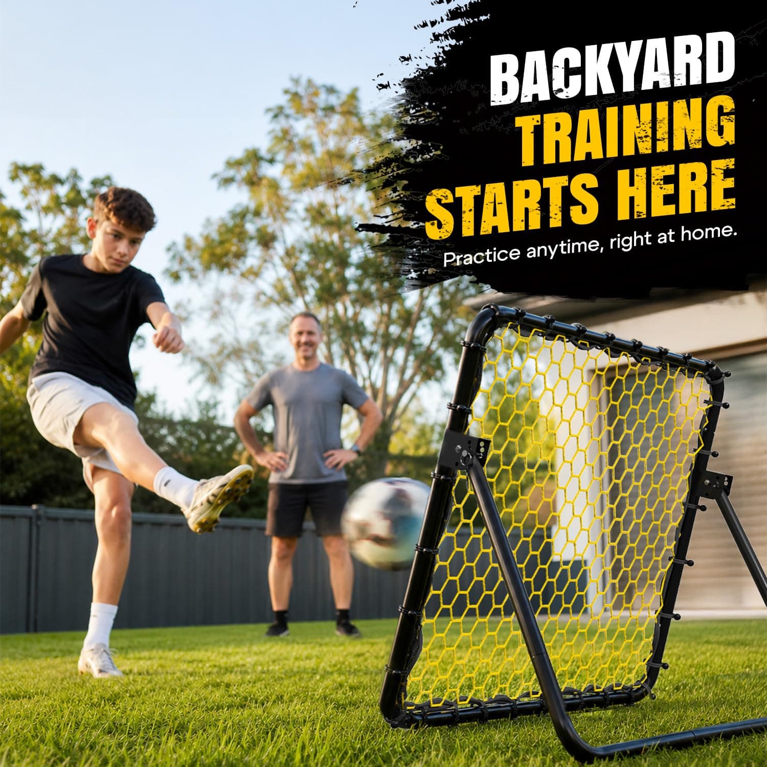 Happy Jump Portable Soccer Rebounder Net for Soccer Training Practice thumbnail 6