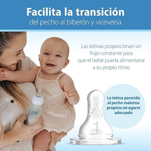 Dr. Brown's Anti-Colic Options+ Narrow Baby Bottle, 8 oz, 4-Pack | Clinically proven to reduce colic, bottle with Level 1 slow flow nipple, 0m+, BPA-free thumbnail 12