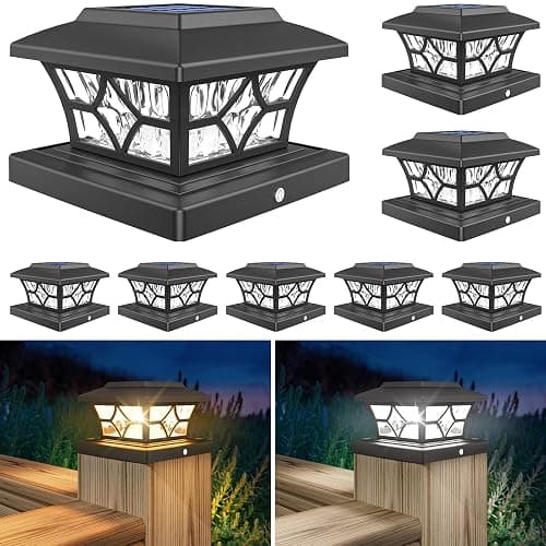 Solar Light Caps for Deck - Image 1