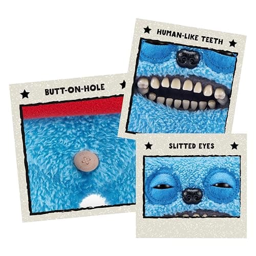 Fuggler x DC by ZURU Funny Ugly Monster, Plush, Collectible, Toy (Superman) thumbnail 4