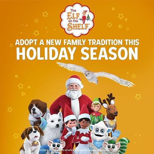 The Elf on the Shelf: A Christmas Tradition - Boy Scout Elf with Blue Eyes - Includes Artfully Illustrated Storybook, Keepsake Box and Official Adoption Certificate thumbnail 9