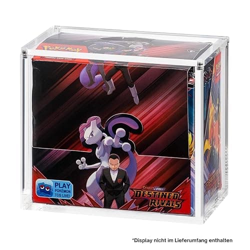 cardcosmos Premium Acryl Aufbewahrungsbox für Pokémon Booster Boxen 5 mm Acryl Case mit UV-Schutz, magnetischem Schnellverschluss, säurefrei und kratzfest – Sichere & stilvolle Präsentation thumbnail 9