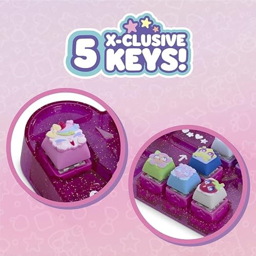 Clickeez Keyboard Mega Pack - The Ultimate Starter Set | Includes Storage Keyboard & 15 with Exclusive Mega Pack Characters | Clickable Collectibles | Ages 6+ thumbnail 4