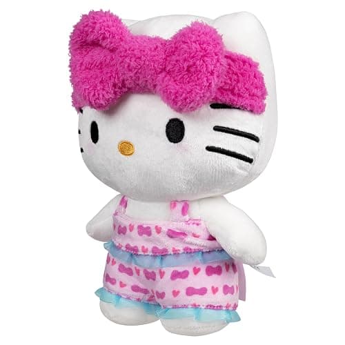 Jazwares Hello Kitty® and Friends - 8-Inch Hello Kitty Pajama Party Plush - Officially Licensed Sanrio® Product from Ages 6+ thumbnail 4