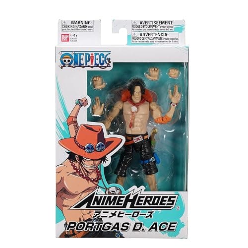 ANIME HEROES - One Piece - Portgas D. Ace Action Figure | One Piece 6 Inch Action Figure Anime Heroes - Portugas D Ace thumbnail 8