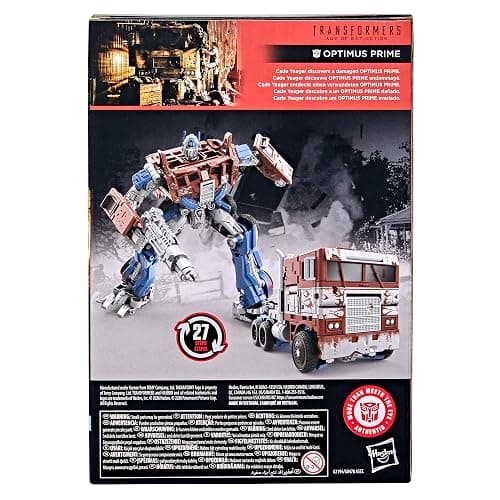 Transformers Studio Series Optimus Prime, Age of Extinction Voyager Class 6.75-Inch Converting Action Figure, Robot Toys for 8+ thumbnail 6