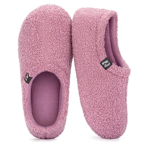 RockDove Women's Teddy Fleece Closed Back Indoor Slipper thumbnail 2