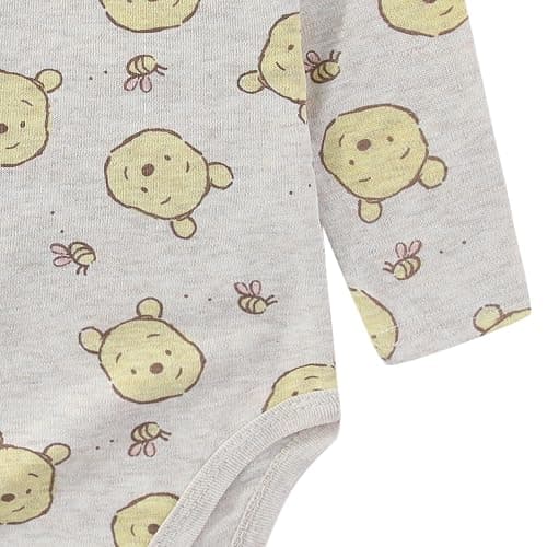 Disney Pooh Mickey Baby Boys Girls Bodysuit Pants and Cap 3 Pc Set Infants thumbnail 7