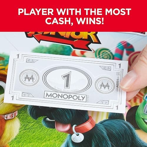 Monopoly Junior Board Game for 4 Players, Ages 5 and up (Amazon Exclusive) thumbnail 5