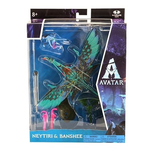 McFarlane - AVATAR - World of Pandora Lrg Dlx Set - A1 Neytiri & Banshee (Seze) thumbnail 7
