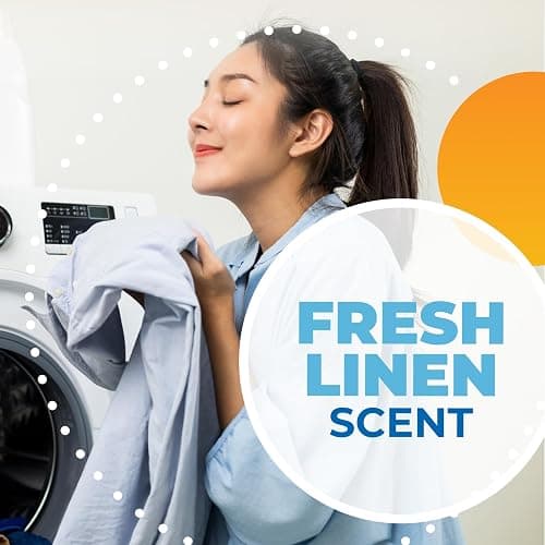 Arm & Hammer Power Sheets Laundry Detergent, Fresh Linen 50ct, up to 100 Small Loads (Packaging may vary) thumbnail 8
