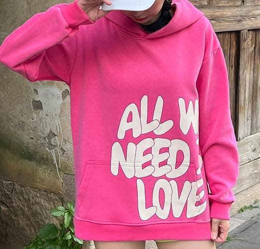 Dynict Unisex Y2K Colorful Sweatshirt Hip Hop Letter Print Oversize Hoodie Casual Baggy Harajuku Gothic Pullover Hoodie thumbnail 3