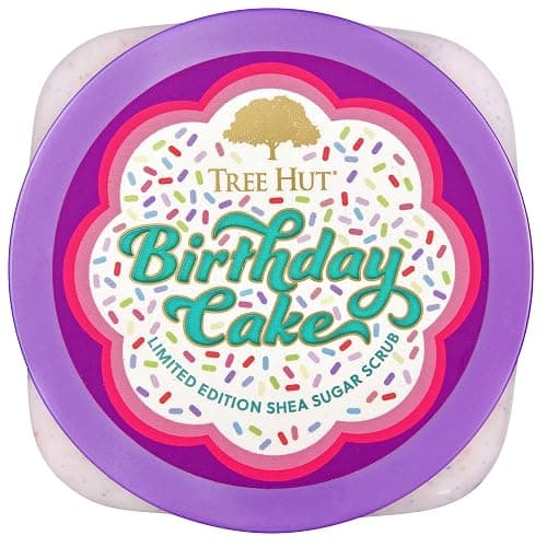 Tree Hut Exfoliating Shea Sugar Scrub Birthday Cake, 18 oz - Birthday Cake thumbnail 2