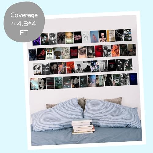 CY2SIDE 50PCS Grunge Aesthetic Picture, 50 Set 4x6 inch, Collage Print Kit, Cool Room Decor for Girl, Wall Art Prints for Room, Dorm Photo Display, VSCO Posters for Bedroom thumbnail 5
