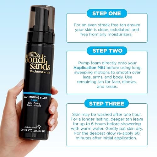 Bondi Sands Self Tanning Foam | Lightweight, Self-Tanner Foam Enriched with Aloe Vera and Coconut Provides an Even, Streak-Free Tan thumbnail 9