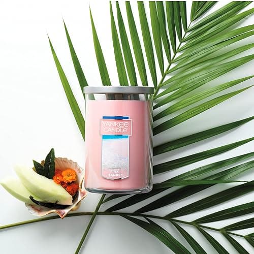Yankee Candle, Pink Sands Scented Candle, 22oz Large 2-Wick Tumbler with up to 110 Hour Burn Time thumbnail 2