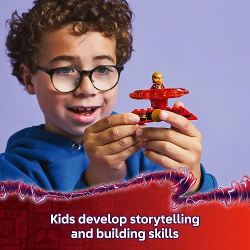 LEGO NINJAGO Kai's Dragon Spinjitzu Spinner - Spinning Blade Battle Building Toy for Kids, Boys and Girls, Ages 6+ - with 2 Minifigures - Gift Idea for Birthdays - 71823 thumbnail 2