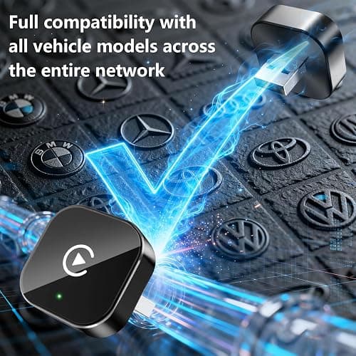YFDUNV Wireless CarPlay Adapter2026 Upgraded – Suitable for Apple iPhone & Android, with Compact Size, Plug-and-Play Convenience, and Fast, Stable Connection for CarPlay & Android Applications thumbnail 4