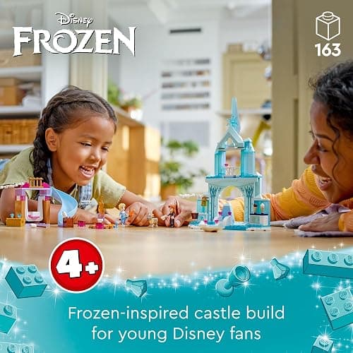 LEGO Disney Frozen Elsa’s Frozen Princess Castle Building Toys Set - Frozen Toys for Kids, Girls & Boys, Ages 4+ - Birthday Gift Idea - 43238 thumbnail 2