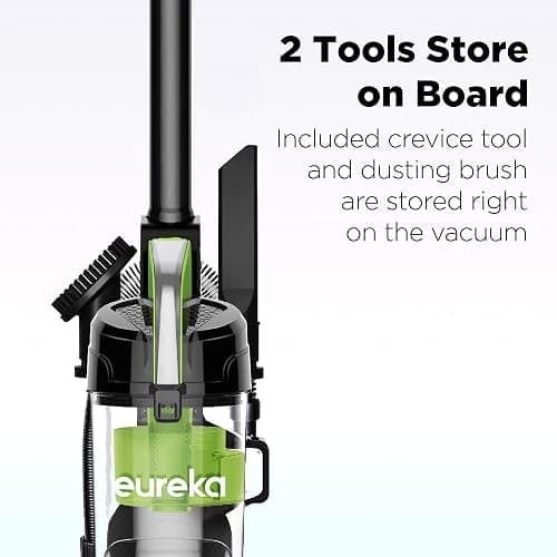 Eureka Airspeed Ultra-Lightweight Compact Bagless Upright Vacuum Cleaner, NEU10AE4, Green thumbnail 4
