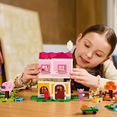 LEGO Animal Crossing Creative Houses: Seasons of Fun Building Toy - Pretend Play Set for Girls & Boys, Ages 7+ - Create 2 Houses W/1 Set of Building Blocks for Kids - Gift Idea for Birthdays -77057 thumbnail 4