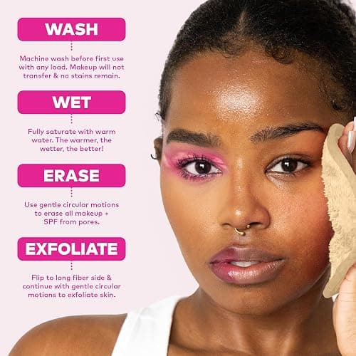 The Original Makeup Eraser 7-Day Set, Erase All Makeup With Just Water, Including Waterproof Mascara, Eyeliner, Foundation, Lipstick, Sunscreen, and More! Leopard, 7ct thumbnail 7