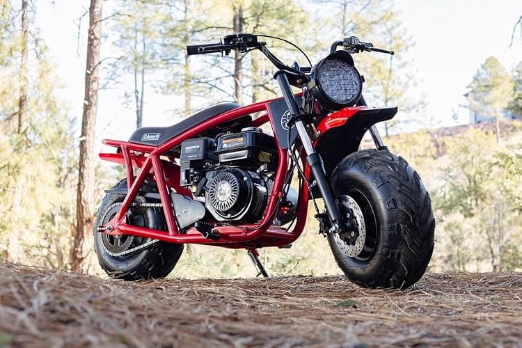 Coleman Powersports B200 196cc Gas Powered Minibike for Kids and Adults, 1-Cylinder, 4-Stroke, 30 Mph, 200 lbs Maximum Load, Ideal for Off-Road and Trail Riding thumbnail 4
