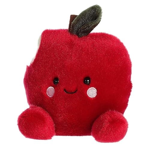 Aurora® Adorable Palm Pals™ Crisp Red Apple™ Stuffed Animal - Fun Collectible Plush for Kids and Adult Collectors - Perfect for Decorating Rooms and Birthday Gifts - 5 Inches thumbnail 5