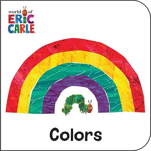 World of Eric Carle, My First Library 12 Board Book Set - First Words, Alphabet, Numbers, and More! Baby Books - PI Kids thumbnail 7