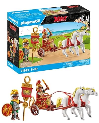 Playmobil collection Asterix and Obelix, the Roman Chariot (71543) - Image 1