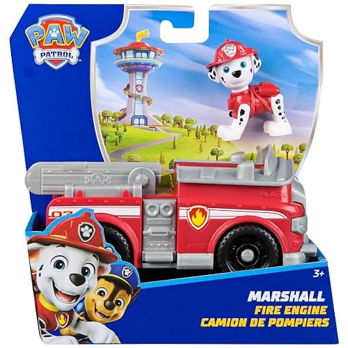 Paw Patrol, Marshall’s Fire Engine, Toy Vehicle with Collectible Action Figure, Sustainably Minded Kids’ Toys for Boys & Girls Aged 3 and Up thumbnail 3