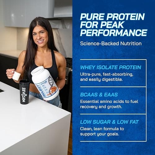 Evogen Isoject - Whey Protein Isolate | Ultra-Pure Whey Protein Powder with Ignitor Enzymes, BCAAs, and EAAs | Enhanced Absorption & Recovery | Churro | 25 Servings thumbnail 3